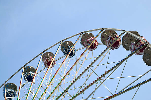istock Big ferris wheel in attraction park 106593025