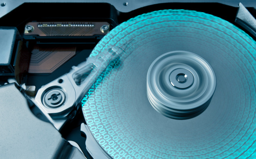 Hard Disk Data Hard Disk And Data Stock Photo - Download Image Now - Hard Drive ...