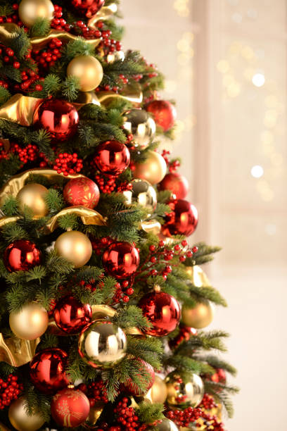 istock Christmas tree in the house 1065932830
