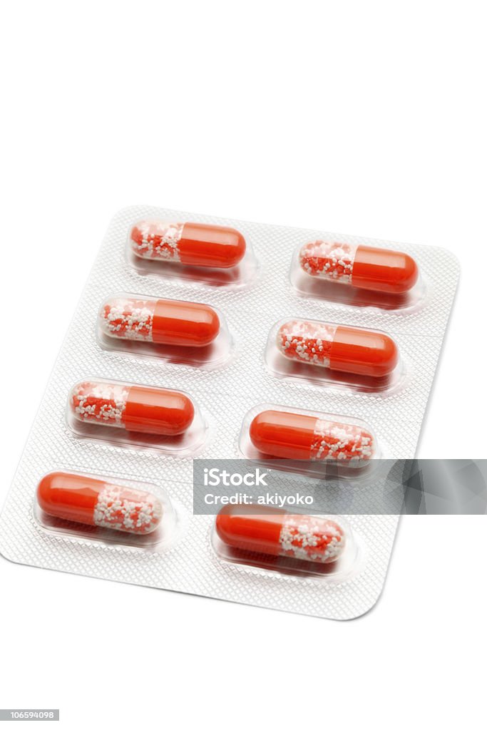 Медицинские капсула - Стоковые фото Антибиотик роялти-фри