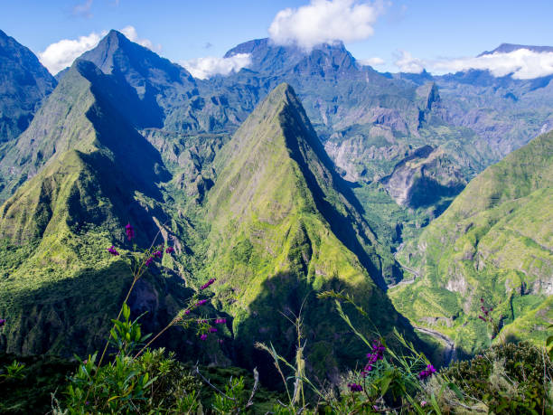 istock Cirque de Mafate in Reunion Island 1065943296