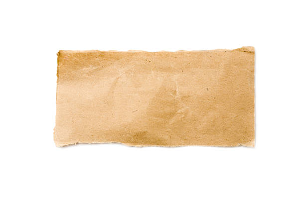 istock Strip of Brown Packaging Paper 106594868