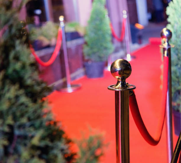 istock red carpet and barrier on entrance 1065950270