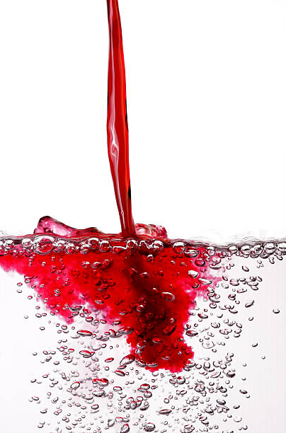 red juicy splash  blood pouring stock pictures, royalty-free photos & images