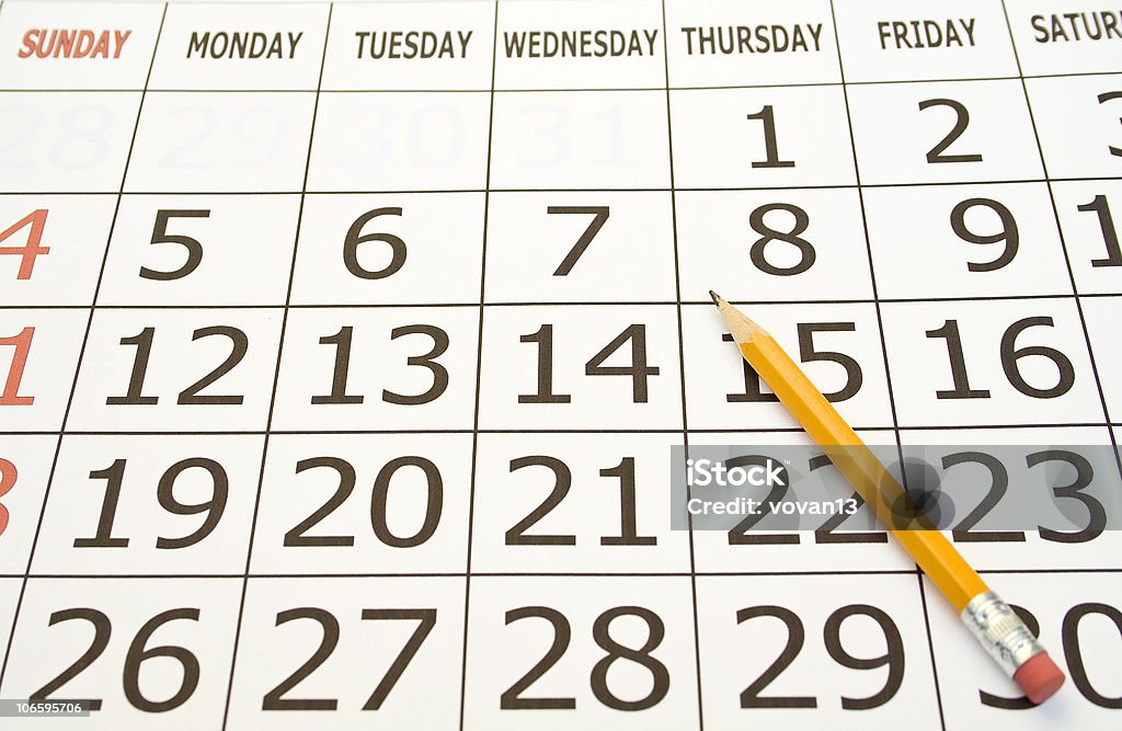 calendar  Calendar Stock Photo