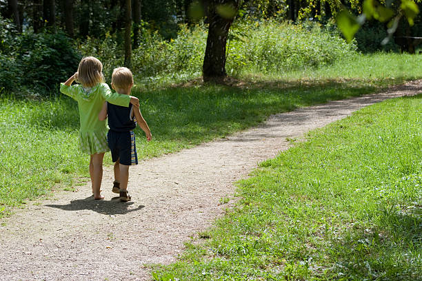 istock Lovely young brother and sister 106596432