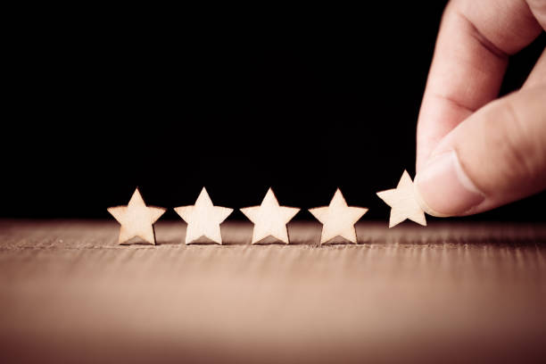 istock The best excellent business services rating customer experience concept 1065974402