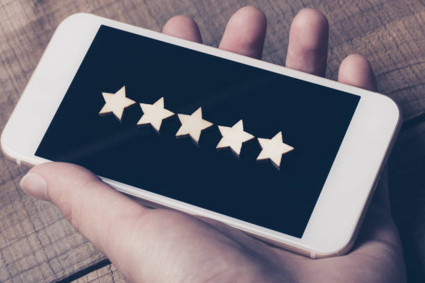 istock The best excellent business services rating customer experience concept 1065974510