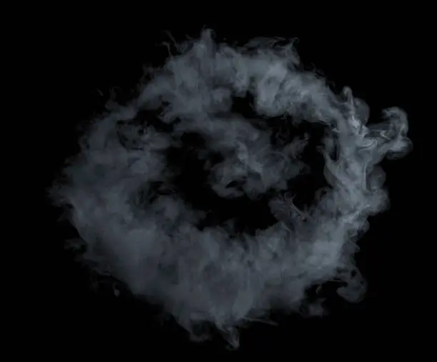 Photo of Circle smoke mist puff