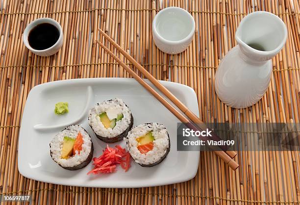 Sushi Stock Photo - Download Image Now - Asia, Chopsticks, Color Image