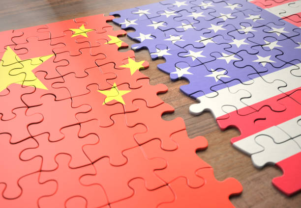 istock Puzzle China And United States 1065978248