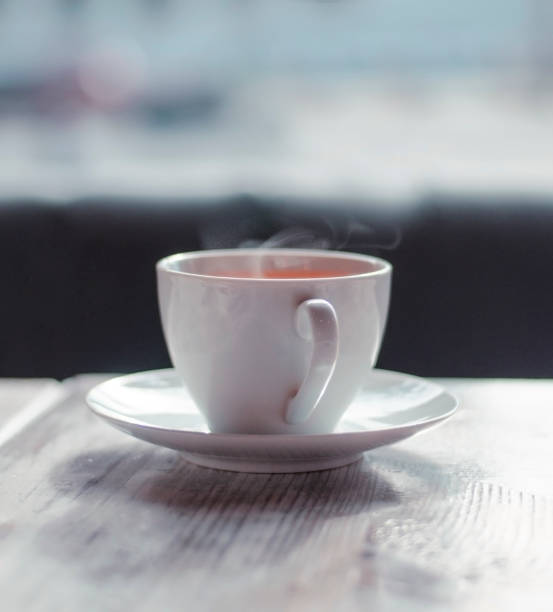 istock White Cup of hot tea on the table 1065978716