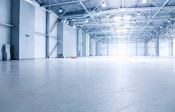 istock empty room of modern storehouse 106597986
