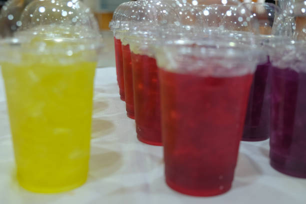 istock Thai herbal drinks at conference meeting. Herb drink for refreshment. 1066013444