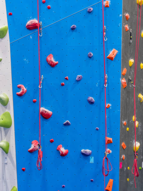 istock Indoor rock climbing gym 1066018442