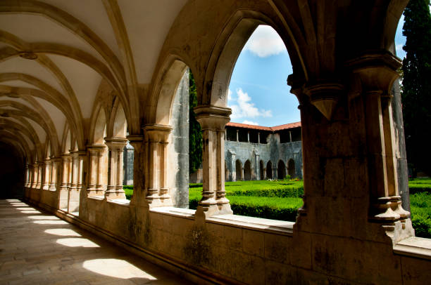 istock Cloister Hall of Batalha Monastery 1066039292