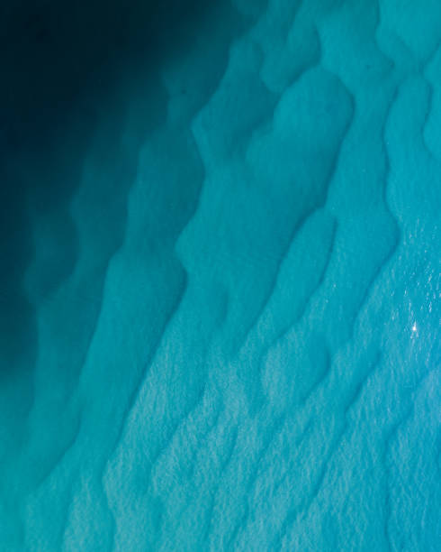 istock Sand bank view from above 1066058056