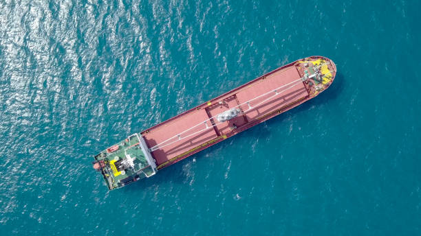 istock General cargo ship at sea - Aerial image 1066058090