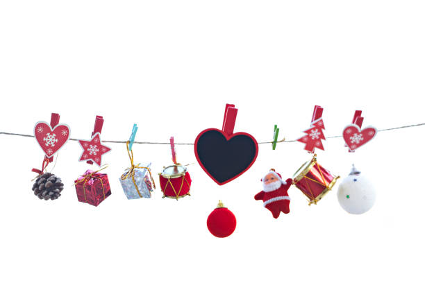 Christmas decoration isolated background.
