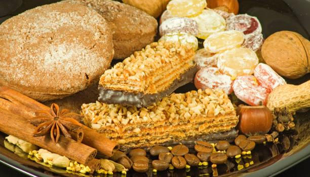 istock image of sweets for tea closeup 1066106994