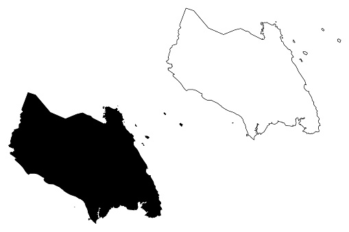Johor Map Vector Johor Map Vector Stock Illustration - Download Image Now - Johor, Map ...