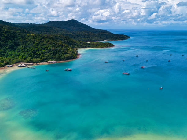 istock Koh Kood sea aerial view 1066117352