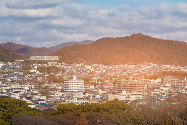 istock Kyoto residence on mountain 1066124912