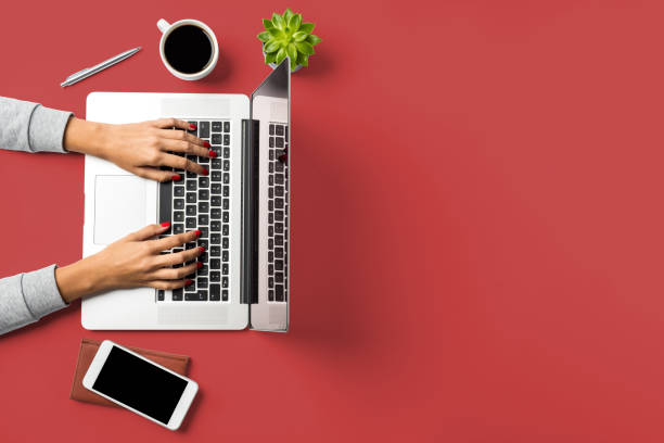 istock Woman working on laptop 1066126240