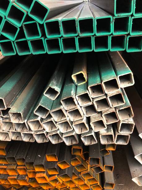 istock Construction steel warehouse and general information sign 1066128276