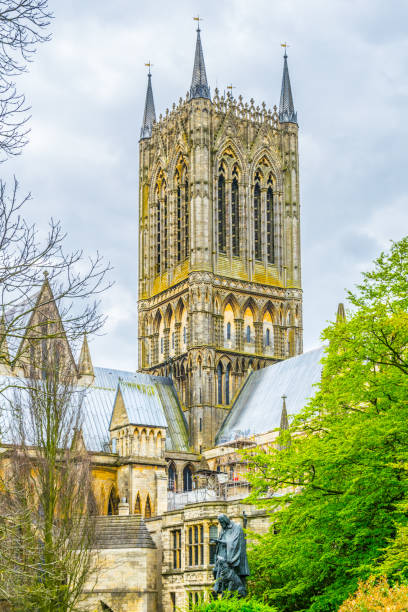 istock View of the lincoln cathedral, England 1066128644