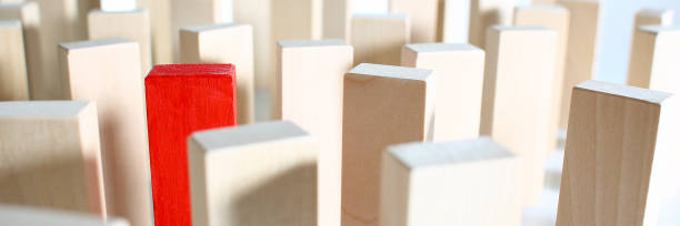 istock One red winner lottery wood block row 1066132448