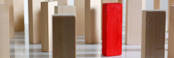 istock One red winner lottery wood block row 1066132468