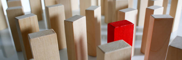 istock One red winner lottery wood block row 1066132480