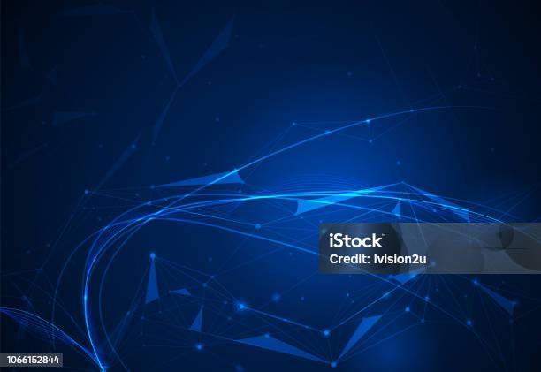 Network Web Abstract Abstract Internet Network Connection Design For Web Sitedigital Data ...
