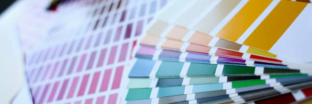 istock Color print of pantone statistics offset 1066157674
