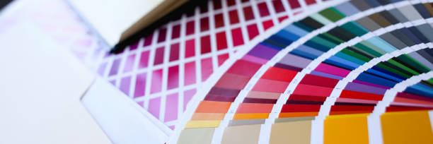 istock Color print of pantone statistics offset 1066157678
