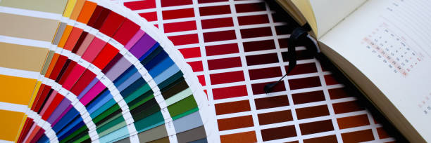 istock Color print of pantone statistics offset 1066157686