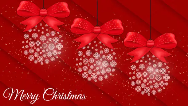 Vector illustration of Creative Christmas vectors background
