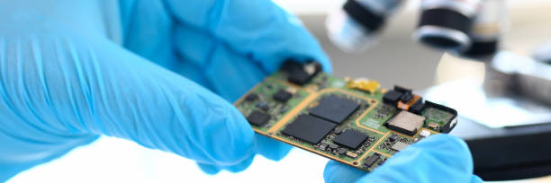 istock An employee of computer repair service 1066158282