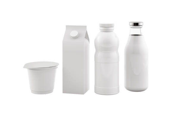 dairy products template - milk milk bottle dairy product bottle imagens e fotografias de stock