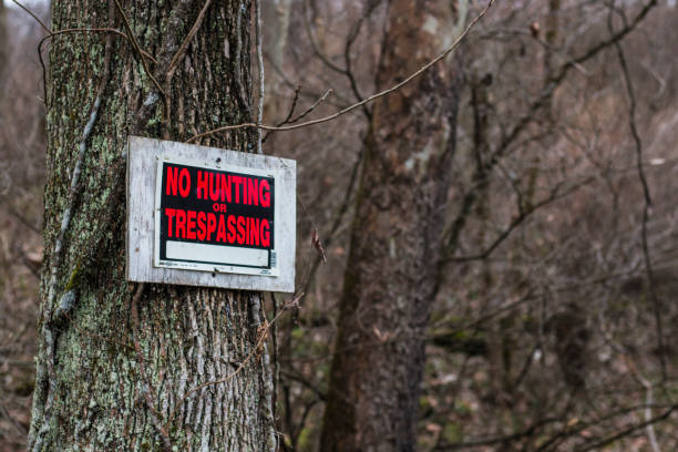 istock No Hunting or Trespassing 1066181942