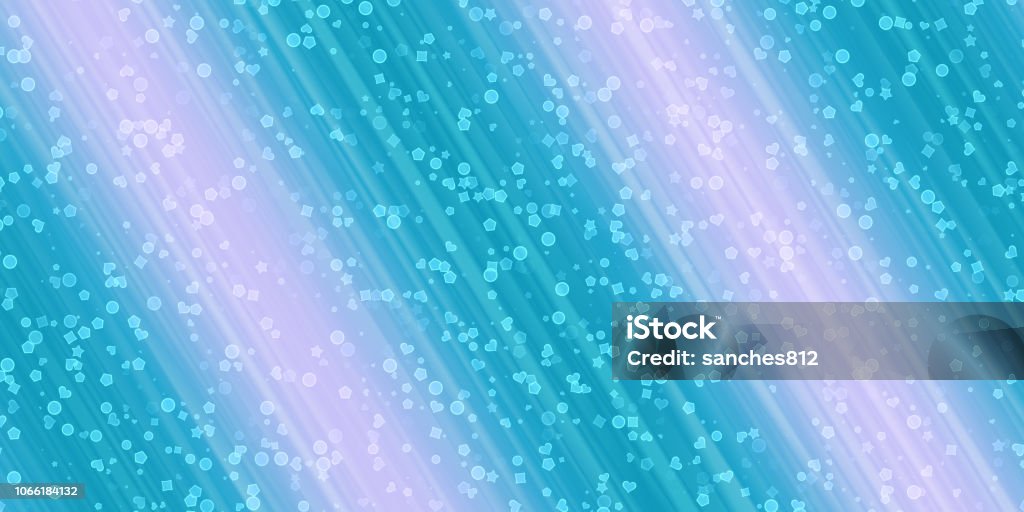 Light Blue Confetti Glitter Background Shining Sparkles Texture Stock