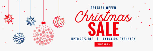 istock modern christmas season sale banner design 1066191994