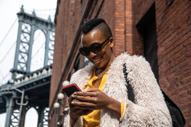 istock Beautiful young woman in NYC 1066192188