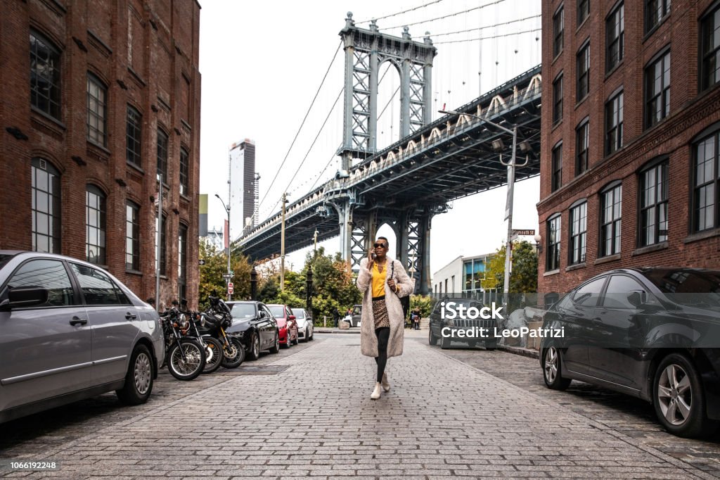 Beautiful young woman in NYC Beautiful young woman in NYC, Brooklyn New York City Stock Photo