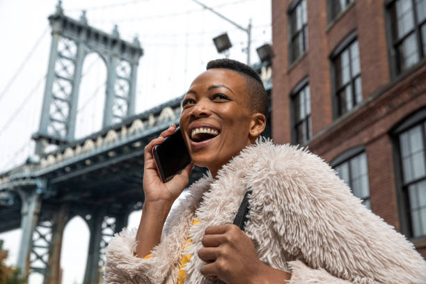 istock Beautiful young woman in NYC 1066192462