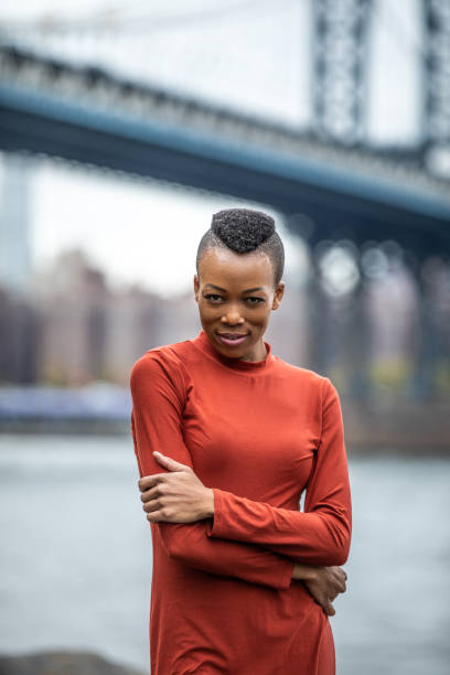 istock Beautiful young woman in NYC 1066194696