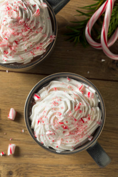istock Sweet Peppermint Hot Coffee 1066197326