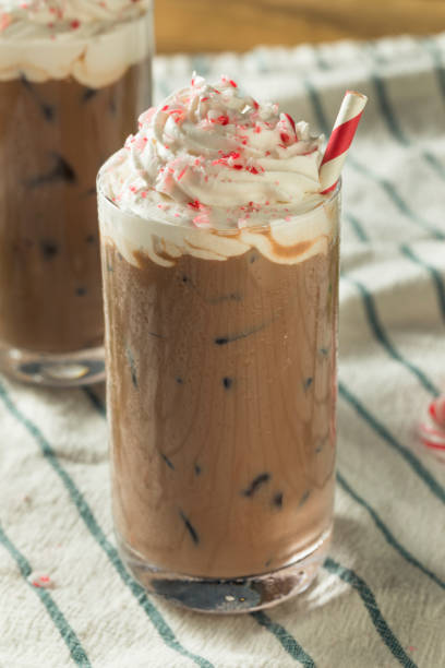 istock Sweet Peppermint Iced Coffee 1066197954