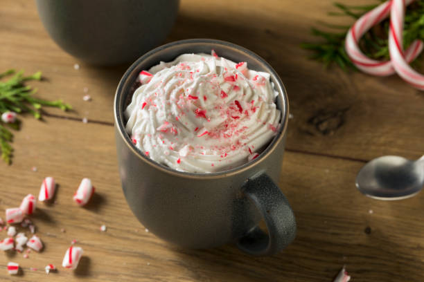 istock Sweet Peppermint Hot Coffee 1066198076